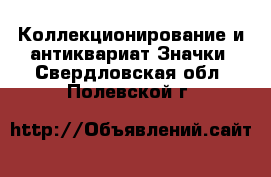 Коллекционирование и антиквариат Значки. Свердловская обл.,Полевской г.